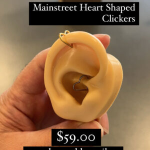 Mainstreet Heart Clickers (4 pack)