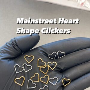 Mainstreet Heart Clickers (4 pack)